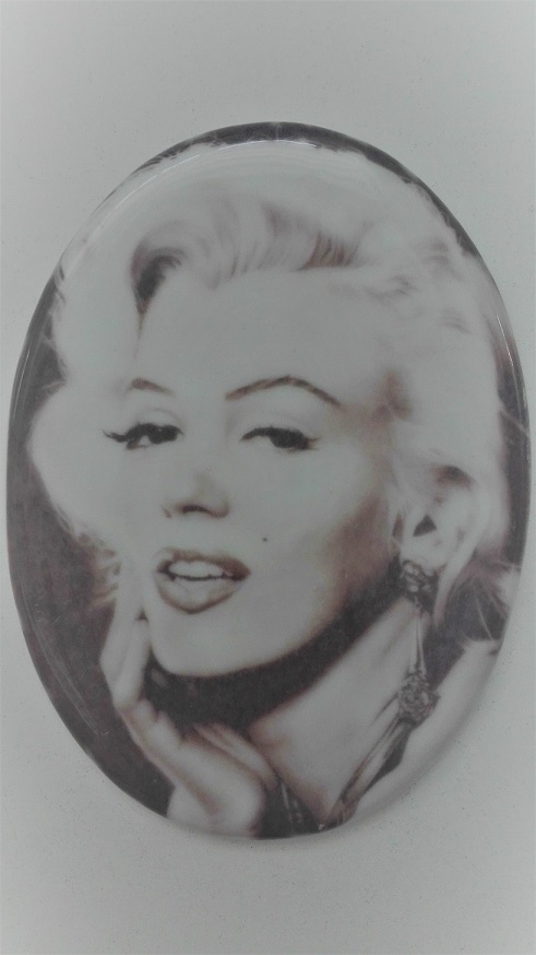 Porcelana nagrobkowa do sublimacji - owal - 10 sztuk